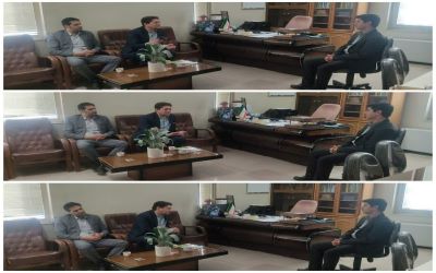 دیدار مدیر امور عشایر استان همدان با آقای دکتر یزدان دوست رئیس مرکز تحقیقات کشاورزی و منابع طبیعی 