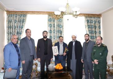  دیدار مسئولان شهرستان قرچک با جانبازان دفاع مقدس
