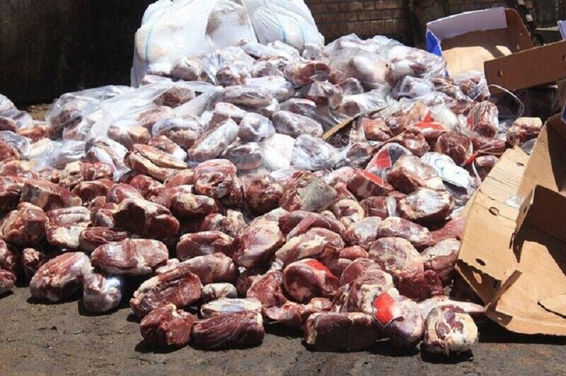 ۸۰۰ کیلو گوشت قرمز فاسد در شهرری کشف شد