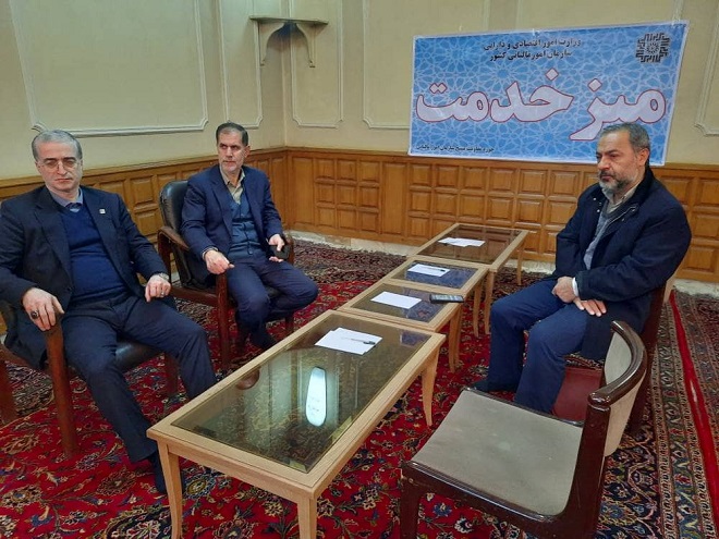    اولین نشست میز خدمت با حضور آقای علیرضا عباسی رئیس اتحادیه صنف درودگران و مبلسازان تهران -3 