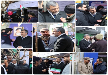 حضور پرشور سازمان بازرسی شهرداری تهران در جشن ۴۴ سالگی انقلاب