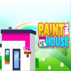 بازی آنلاین  رنگ آمیزی خانه 