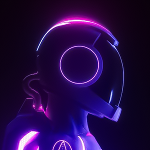 Cyberpunk Astronaut