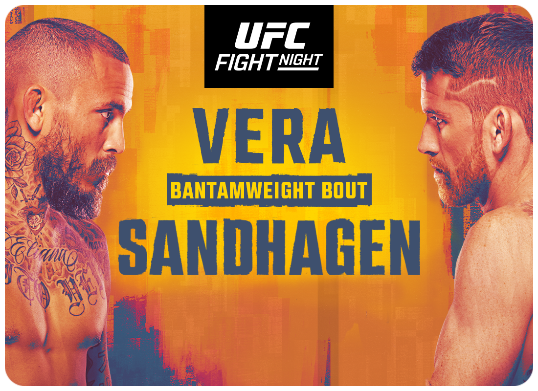 دانلود رویداد یو اف سی :UFC on ESPN 43: Vera vs. Sandhagen