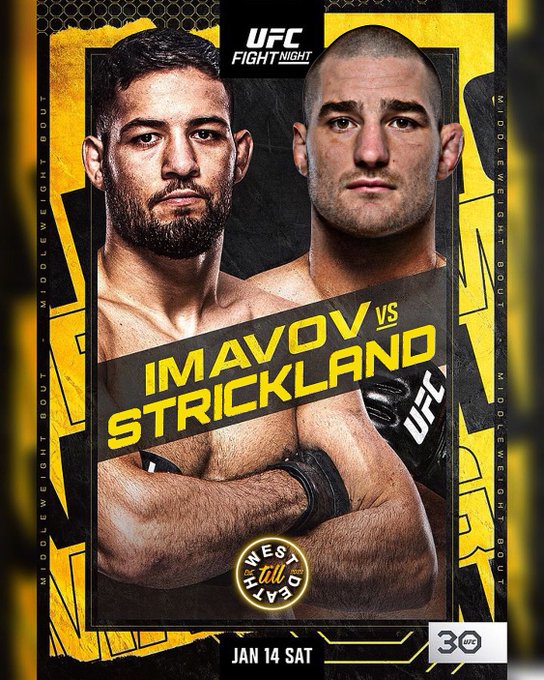 دانلود یو اف سی فایت نایت 217 :  UFC Fight Night: Strickland vs. Imavov