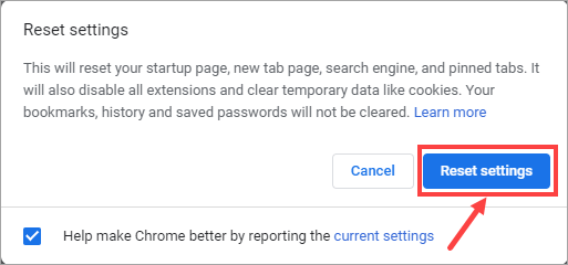 Chrome گذرواژه‌ها را ذخیره نمی‌کند
