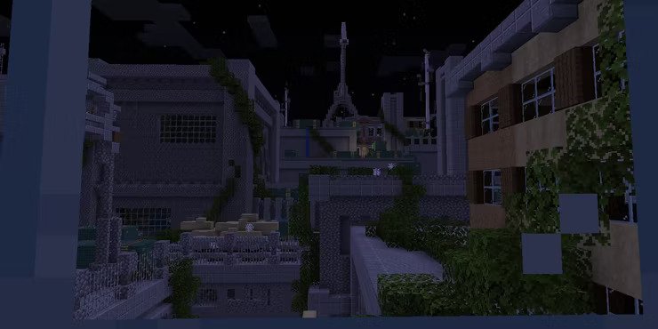 minecraft abandoned city