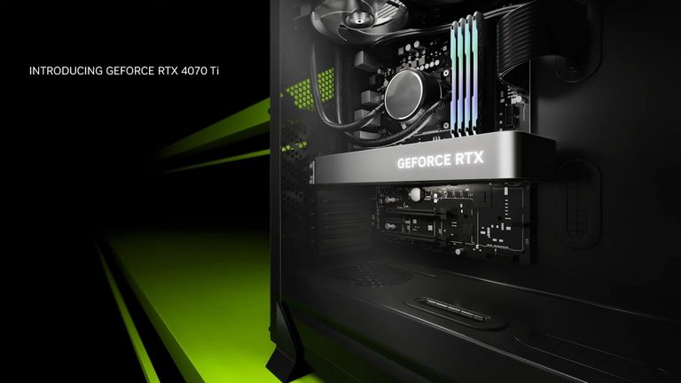 Nvidia GeForce RTX 4070 Ti درون کیس