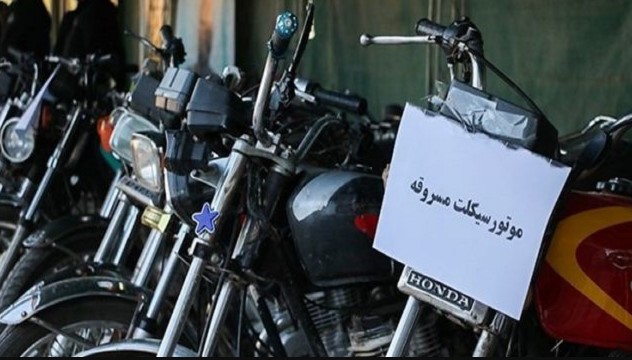 ساخت پلاک‌های جعلی برای موتورسیکلت‌های سرقتی