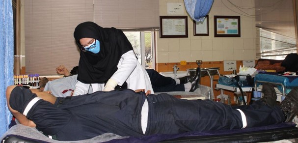 پویش اهدای خون همکاران در شرکت پتروشیمی خوزستان