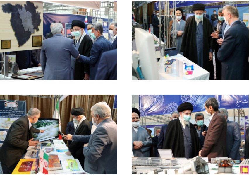 تجارت گردان | بازدید سه ساعته رهبر انقلاب اسلامی از نمایشگاه توانمندی‌های تولید داخل
