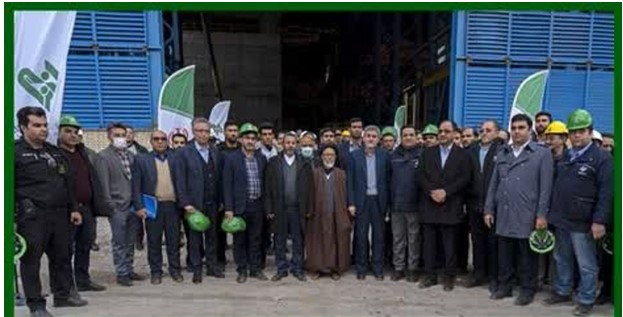 مجتمع فولاد غدیر نی‌ریز الگویی برای صنایع استان