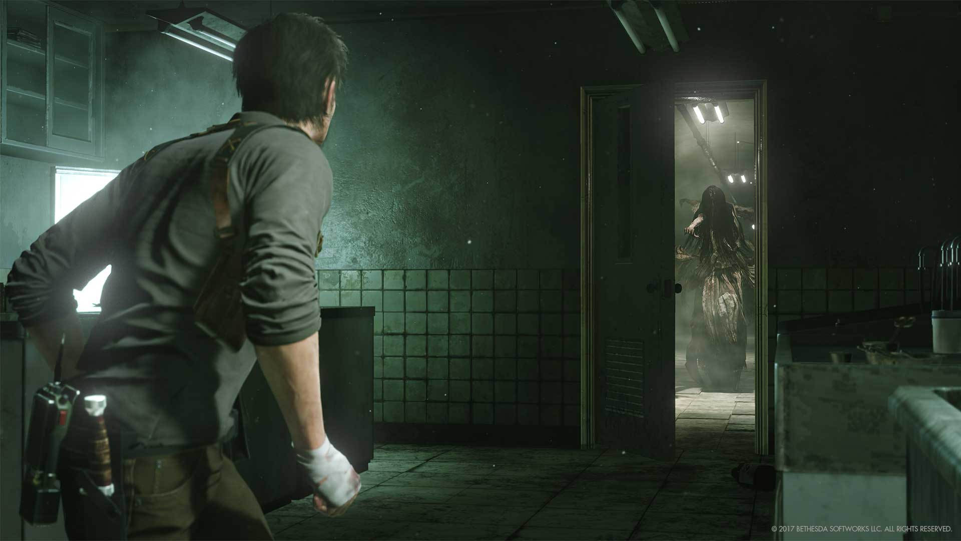 دختر ترسناک در بازی the evil within 2