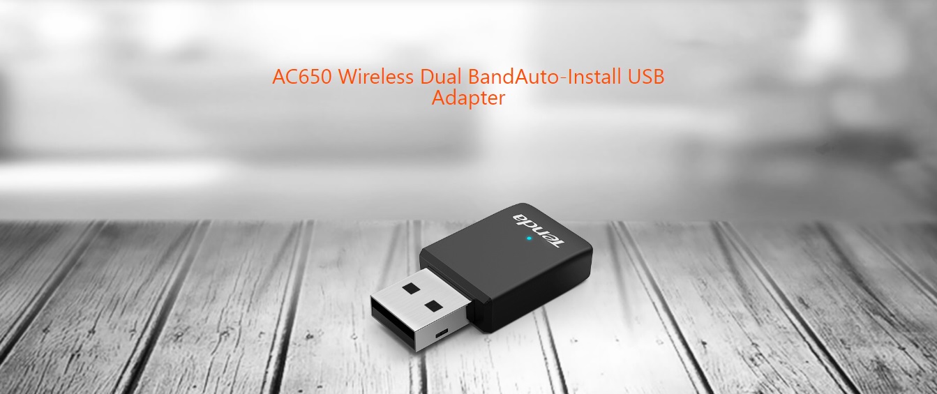 کارت شبکه USB بی‌ سیم و دوباند AC650 تندا مدل U9
