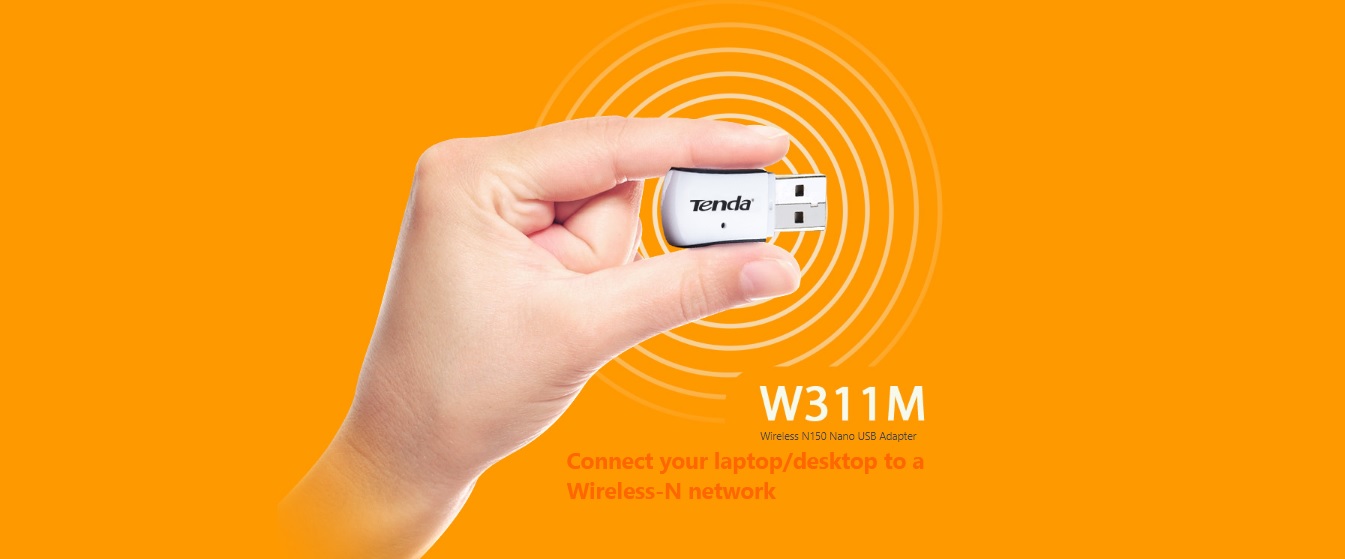 کارت شبکه USB بی‌ سیم 150Mbps تندا مدل W311M